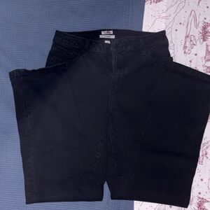 Black LL Bean jeans